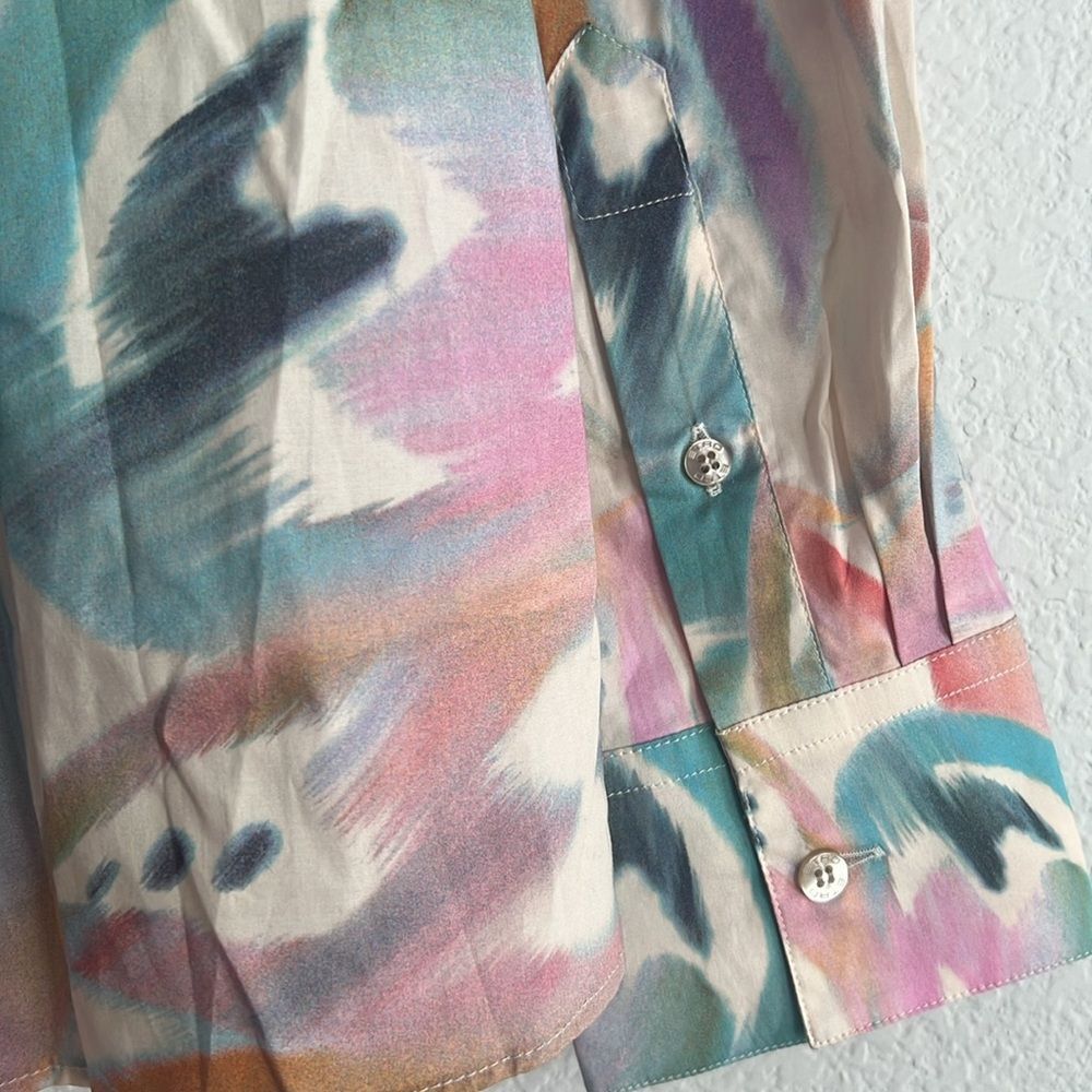 ETRO Milano Printed Button Front Shirt, NWT, Size 46 - Picture 11 of 15